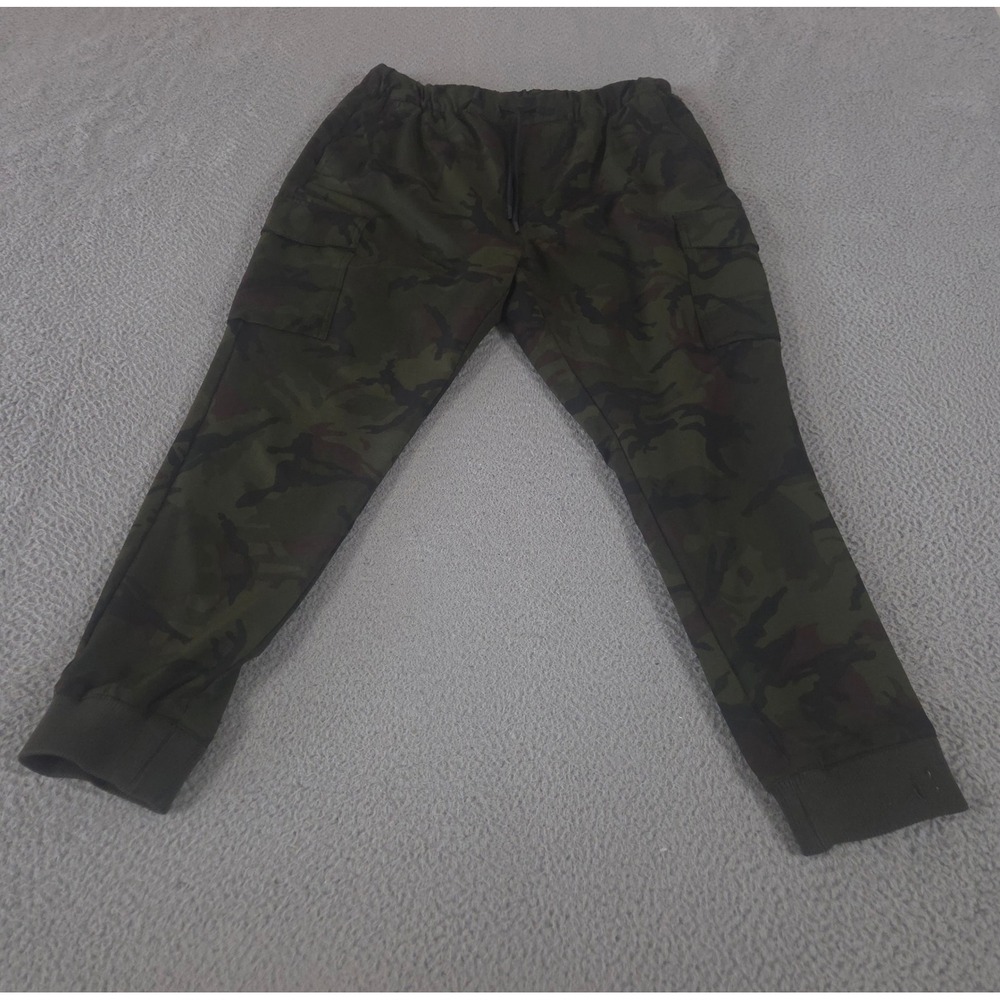 Old Navy Pants Men L Green StretchTech Joggers Water-Repellent Camo Cargo Hiking